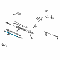 OEM 2006 Acura RSX Rack, Steering Diagram - 53626-S6M-A03