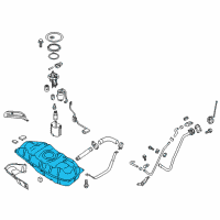 OEM 2015 Kia Soul Fuel Tank Assembly Diagram - 31150B2500