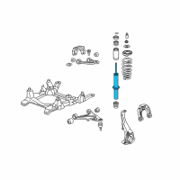 OEM 2006 Cadillac STS Strut Diagram - 19181633