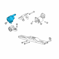 OEM 2013 Ford F-150 Mount Diagram - BL3Z-6038-J