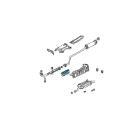 OEM Honda Cover (Upper) Diagram - 18182-PLD-000