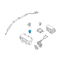 OEM Hyundai Sensor Assembly-Front Impact Diagram - 95920-4H000