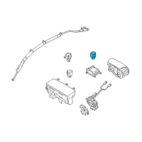 OEM Hyundai Sensor Assembly-Side Impact Diagram - 95920-2B000