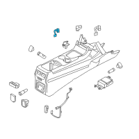 OEM 2015 Ford Edge Lamp Diagram - FT4Z-14A318-U