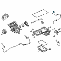 OEM Ford Dipstick Diagram - BC3Z-6750-C