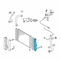 OEM Scion xB Tank Diagram - 16461-28660