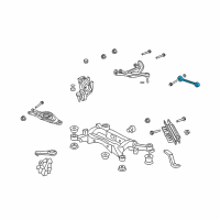 OEM 2005 Acura RL Arm, Rear Control Diagram - 52340-SJA-000