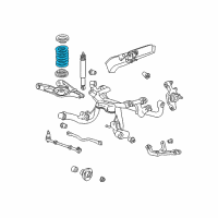 OEM 2003 Ford Mustang Spring Diagram - 3R3Z-5560-AB