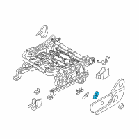 OEM 2019 Ford EcoSport Seat Switch Diagram - CV6Z-14A701-AA