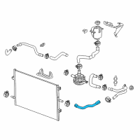 OEM 2019 Chevrolet Malibu Upper Hose Diagram - 84021226