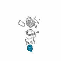 OEM 2018 Nissan NV2500 Blower Assy-Front Diagram - 27220-1PA0A