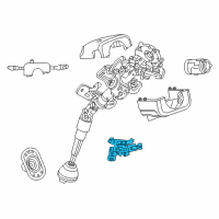OEM 1997 Chrysler Town & Country Switch-Ignition Diagram - 4671324