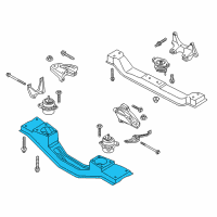 OEM 2015 Ford Transit-350 Engine Crossmember Diagram - CK4Z-5W019-B