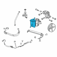 OEM 2013 Chevrolet Impala Lower Reservoir Diagram - 19258112