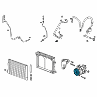 OEM Buick Clutch & Pulley Diagram - 84160278