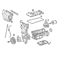 OEM Toyota Oil Filter Housing O-Ring Diagram - 90301-A0034