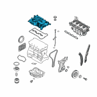 OEM 2021 Kia Sportage Cover Assembly-Rocker Diagram - 224102GGA1
