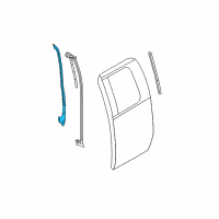 OEM 2014 Ford F-150 Body Weatherstrip Diagram - 9L3Z-1525324-B