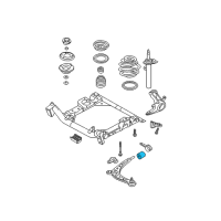 OEM 2002 BMW 325xi Set Rubber Mounting For Wishbone Diagram - 31-12-9-063-163