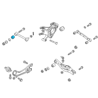 OEM 2016 Hyundai Santa Fe Sport Bush-Rear Assist Arm Diagram - 55253-2W000