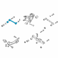 OEM 2015 Kia Sorento Arm Assembly-Rear Assist Diagram - 552502W000