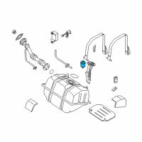 OEM 1987 Nissan 200SX STRAINER Assembly Diagram - 16400-Q0805