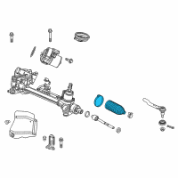 OEM 2021 Acura RDX DUST SEAL SET, TIE ROD Diagram - 53429-THR-A01