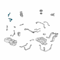 OEM 2002 Honda CR-V Wire, Lead Diagram - 16016-S9A-020