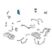 OEM Honda CR-V Filter Set, Fuel Diagram - 16010-S9A-000