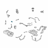 OEM Honda Fuel Pump Mounts Diagram - 17045SAA003