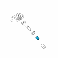 OEM 2019 Kia Niro EV Cap-Valve Diagram - 52937A5100