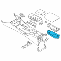 OEM 2015 BMW X1 Telephone Rest, Lower Section Diagram - 51-16-2-991-999