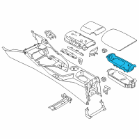 OEM 2014 BMW X1 Telephone Rest, Upper Section Diagram - 51-16-2-992-000