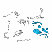 OEM 2015 Toyota Camry Vapor Canister Diagram - 77740-33200