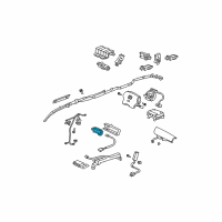 OEM Honda Odyssey OPDS Unit Diagram - 81169-SHJ-A03