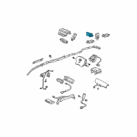 OEM 2005 Honda Odyssey Kit, Snsr Roll Rate Diagram - 06772-SHJ-A10