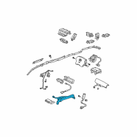 OEM 2007 Honda Odyssey Sensor Assy., R. Weight (Outer) Diagram - 81167-SHJ-A02