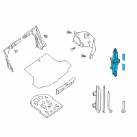 OEM 2014 Nissan Sentra Jack Complete Diagram - 99550-3SG0C