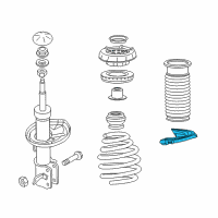 OEM 2015 Buick Verano Spring Insulator Diagram - 22837396