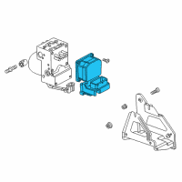 OEM Buick Rendezvous Electronic Brake Control Module Assembly (Remanufacture) Diagram - 19302013