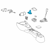 OEM 2014 Toyota Yaris Shift Boot Diagram - 58808-52160-C0