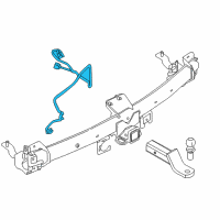 OEM 2017 Ford Explorer Wire Harness Diagram - BB5Z-15A416-A