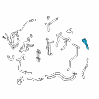 OEM 2016 Ford C-Max Water Valve Diagram - DM5Z-18495-A