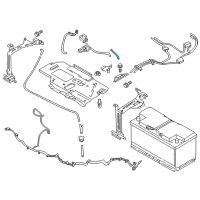 OEM 2018 BMW X6 Negative Battery Cable Diagram - 61-21-6-819-309