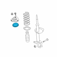 OEM 2013 Nissan Altima Bearing-Strut Mounting Diagram - 54325-3TA0A