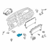 OEM 2018 Lincoln Navigator Headlamp Switch Diagram - JL7Z-11654-BA