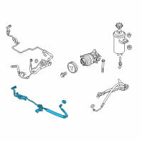 OEM 2014 BMW X6 2Nd Part Adaptive Drive Expansion Hose Diagram - 32-41-6-793-401