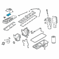 OEM Ram 3500 Gasket-Intake PLENUM Diagram - 68444746AA