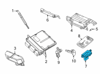 OEM 2020 Ford F-350 Super Duty Glow Plug Controller Diagram - LC3Z-12B533-A