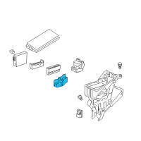 OEM 2007 Lexus GS350 Block Assembly, Relay Diagram - 82660-30A10